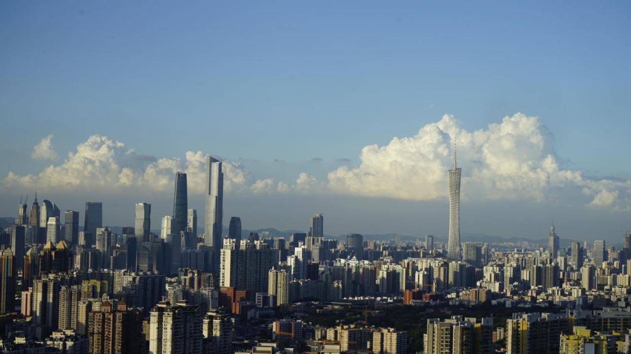 Guangzhou City Inn Hotel Apartment Changgang Eksteriør billede